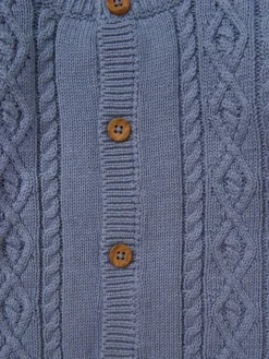 Rock-A-Bye Baby Boutique Blue True Knit Cardigan, Trousers Outfit Set^BOY Knitwear|Knitwear