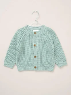 Rock-A-Bye Baby Boutique Cardigan with Embroidery Back Detail^BOY Unisex|Knitwear