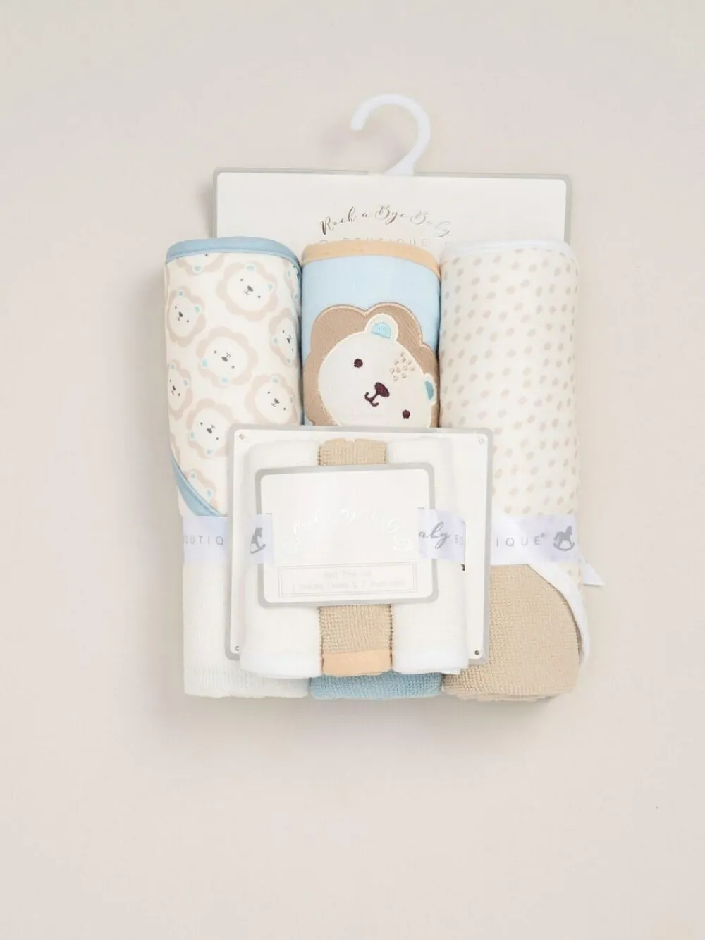 Rock-A-Bye Baby Boutique Hooded Towels 3 Pack^ Towels & Bathmats
