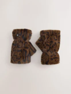 New Rockett St George Animal Faux Fur Handwarmers