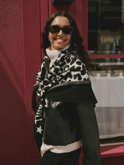 Rockett St George Animal Triangle Cosy Scarf^Women Hats, Gloves & Scarves|Hats, Gloves & Scarves