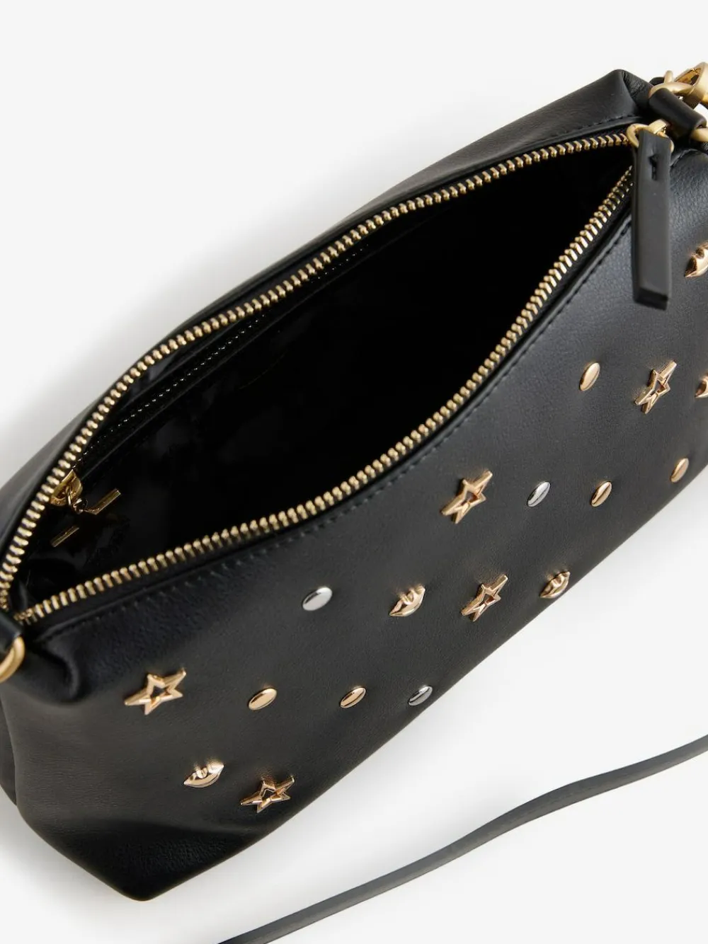 Rockett St George Black Icon Stud Cross-Body Bag^Women Bags