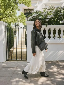 Rockett St George Black Icon Stud Cross-Body Bag^Women Bags