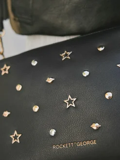 Rockett St George Black Icon Stud Cross-Body Bag^Women Bags