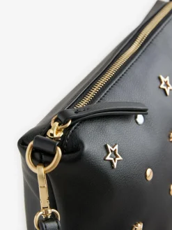 Rockett St George Black Icon Stud Cross-Body Bag^Women Bags