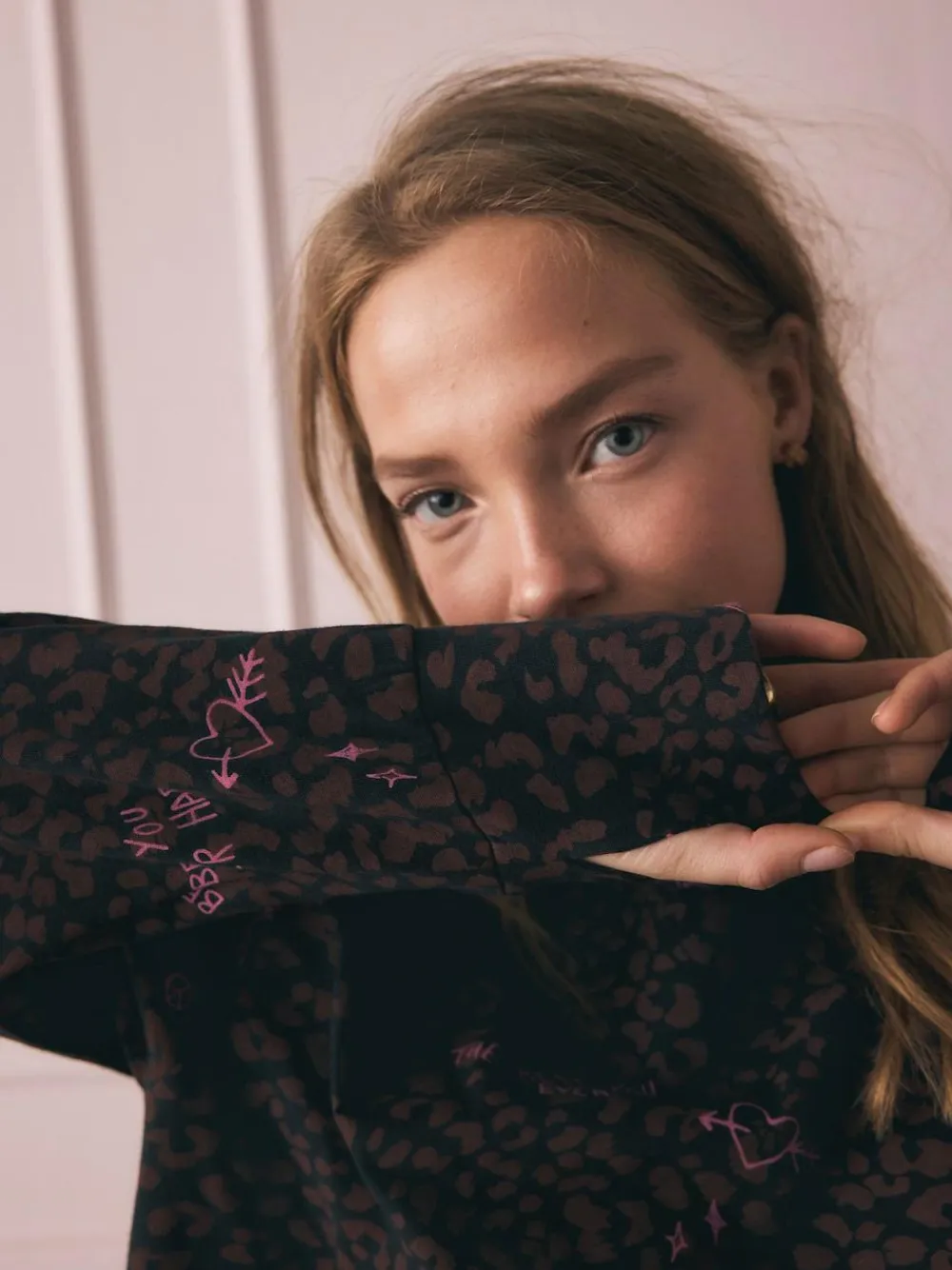 Rockett St George Chocolate Brown Leopard Tattoo Twosie Pyjamas^Women All Night & Lounge|Pyjamas