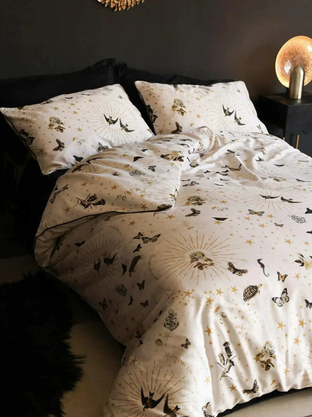 Rockett St George Jane's Rose Floral 200 Thread Count Duvet and Pillowcase Set^ Branded Bedlinen|Childrens Bedding