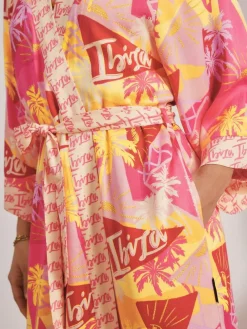 Rockett St George Multi Ibiza Sunset Robe^Women Bathrobes