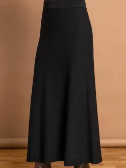 Roman Knitted Midi Stretch Skirt^Women Skirts