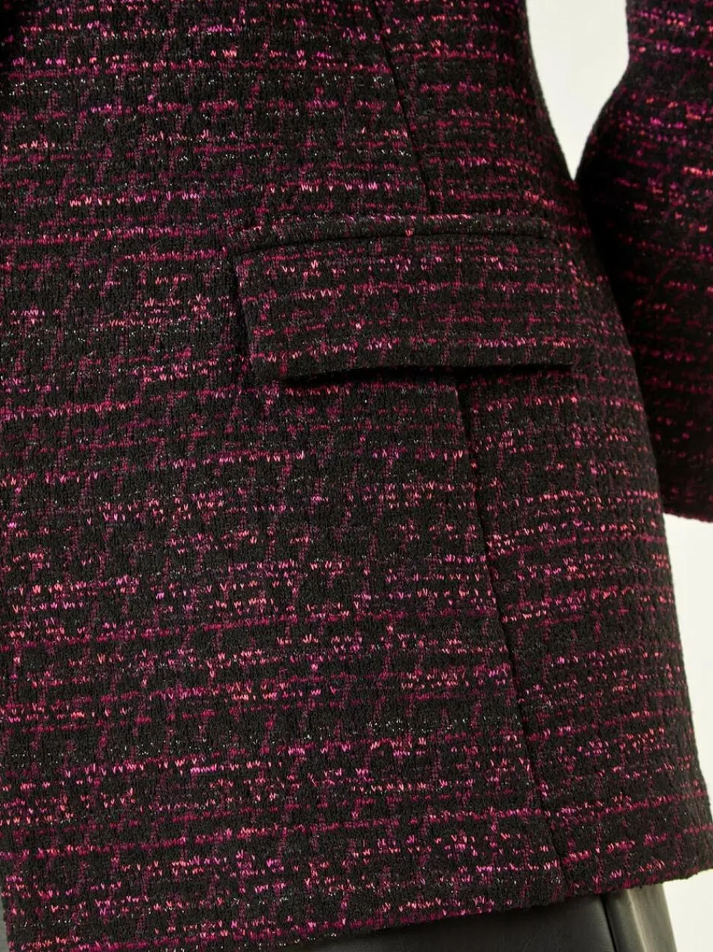 Roman Pink Boucle Jersey Blazer^Women Blazers
