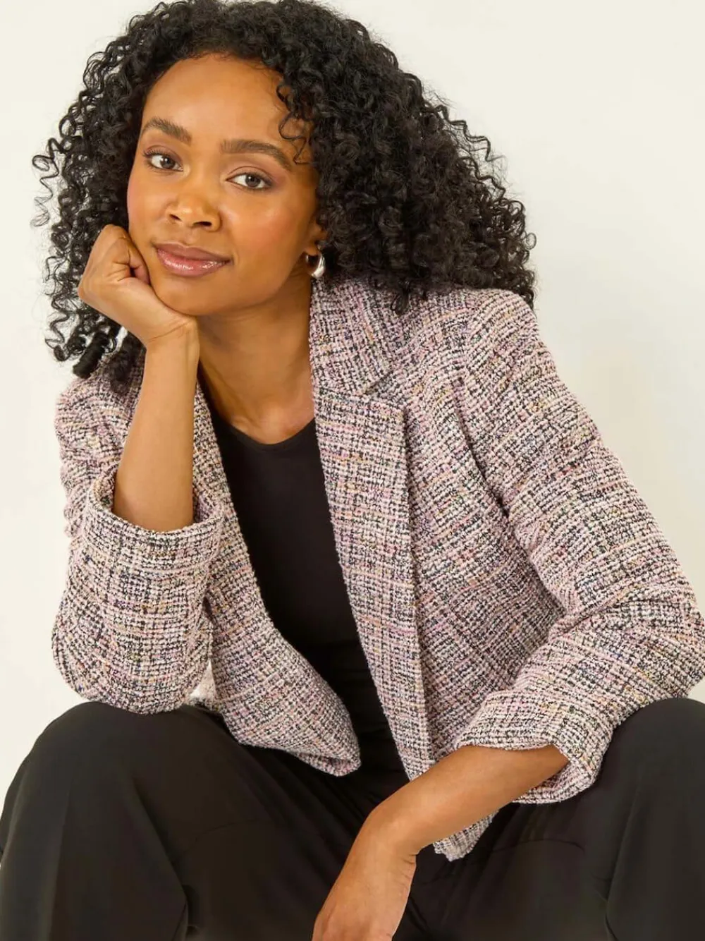 Roman Petite Boucle Stretch Blazer^Women Blazers|Suits & Tailoring