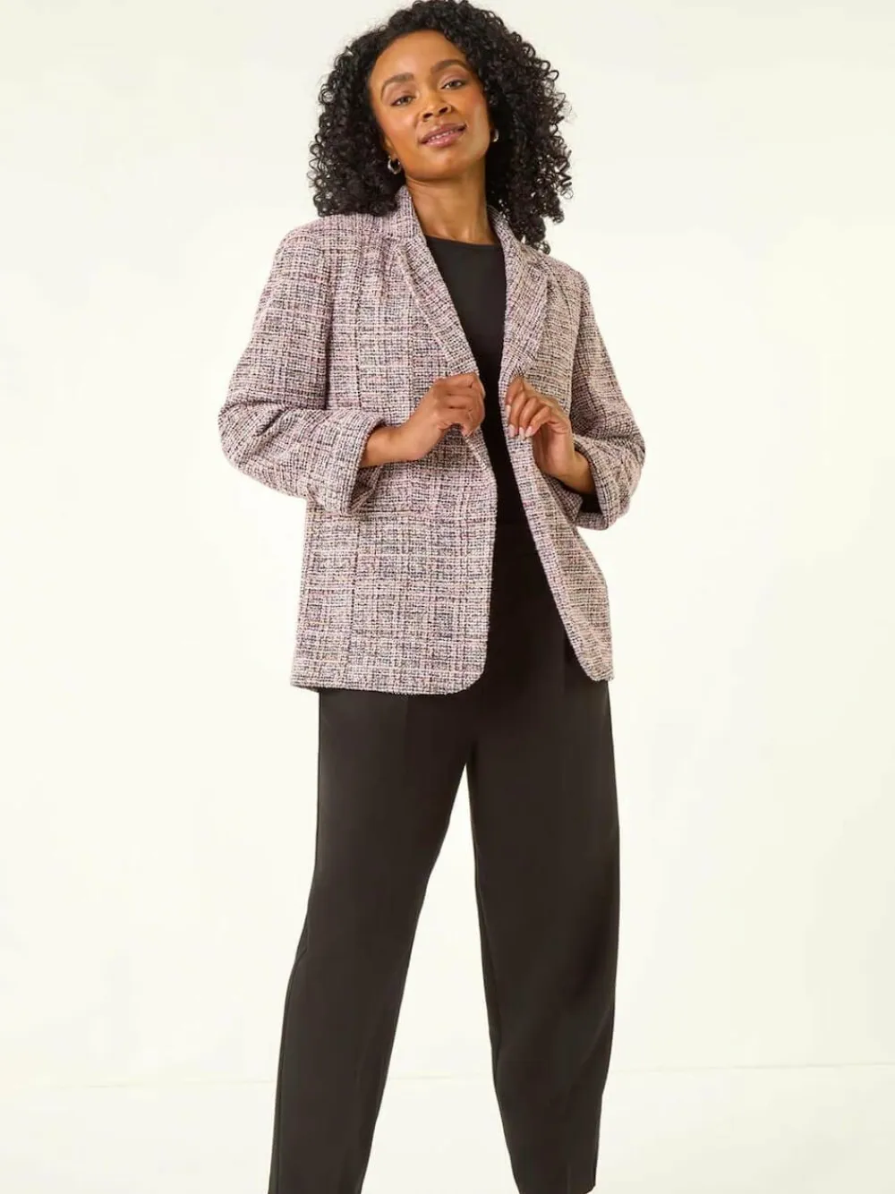 Roman Petite Boucle Stretch Blazer^Women Blazers|Suits & Tailoring