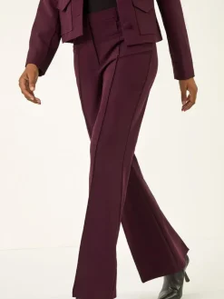 Clearance Roman Red Jet Pocket Bootleg Trousers