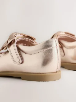 Next Bow Leather Touch Fastening Shoes^ Shoes