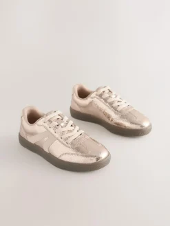 Next Rose Gold Standard Fit (F) Retro Trainers^ Sneakers