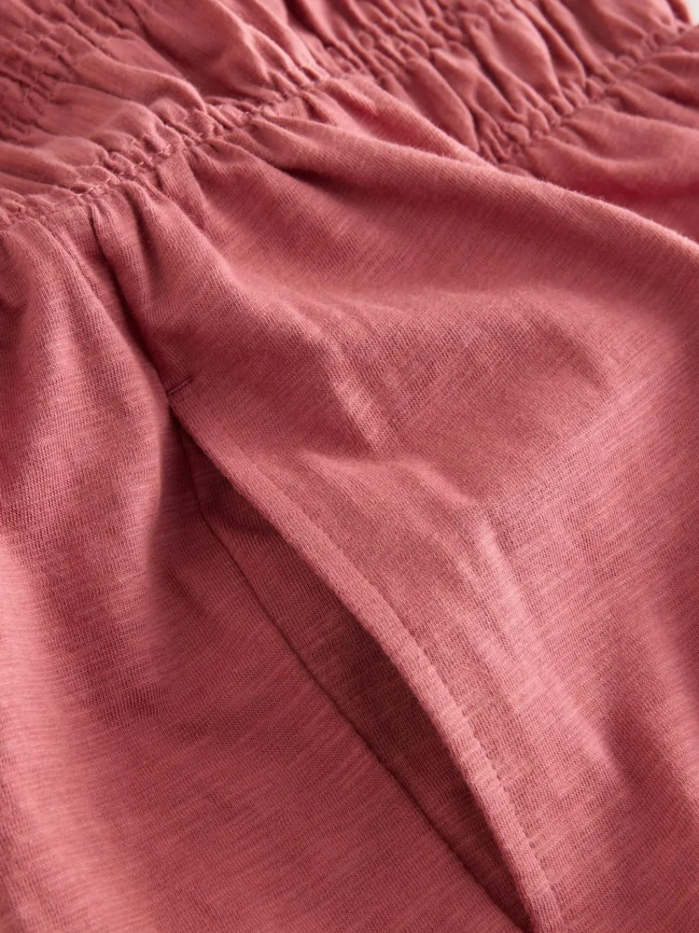 Sale Next Bandeau Shirred Playsuit Rose Pink