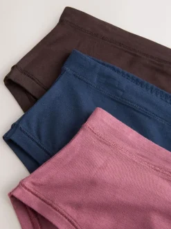 Next High Waist High Leg Ultimate Comfort Cotton Knickers 3 Pack^Women Occasionwear|All Lingerie
