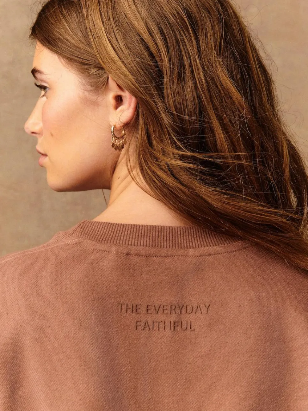 Next Rose Pink Relaxed Fit Essentials Longline Sweatshirt with Pockets^Women Loungewear|Nightwear