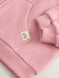 Next Rose Pink Zip Through Hoodie (3mths-7yrs)^ Nightwear|Sweatshirts & Hoodies