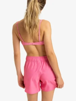 Online Roxy Pink Wave 5 Inch Mid Logo Board Shorts