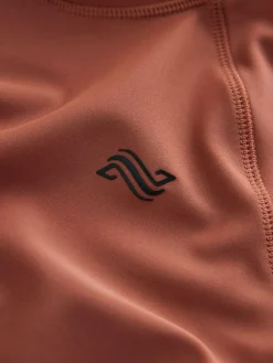 Next Rust Brown Short Sleeve Rash Vest (1.5-16yrs)