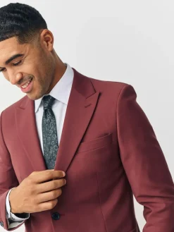 Next Slim Fit Slim Fit Motion Flex Wool Blend Suit Jacket^ Blazers & Formal Jackets|Suits & Tuxedos