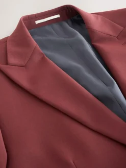 Next Slim Fit Slim Fit Motion Flex Wool Blend Suit Jacket^ Blazers & Formal Jackets|Suits & Tuxedos