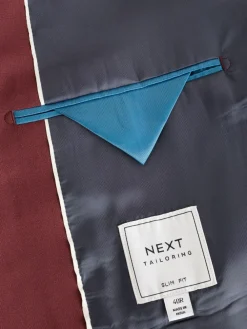 Next Slim Fit Slim Fit Motion Flex Wool Blend Suit Jacket^ Blazers & Formal Jackets|Suits & Tuxedos