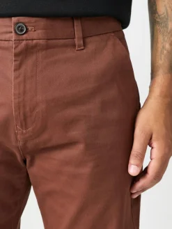 Clearance Next Rust Brown Slim Fit Stretch Chinos Trousers