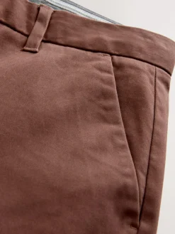 Clearance Next Rust Brown Slim Fit Stretch Chinos Trousers