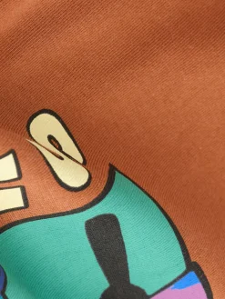 Outlet Next Rust Brown Vehicles Short Sleeve Graphic T-Shirt (3mths-7yrs)