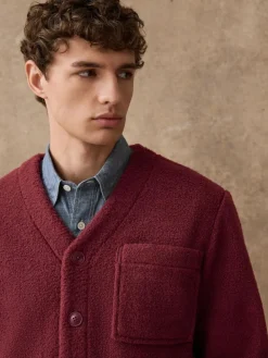 Next Wool Look Fleece Cardigan^ Loungewear