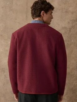 Next Wool Look Fleece Cardigan^ Loungewear