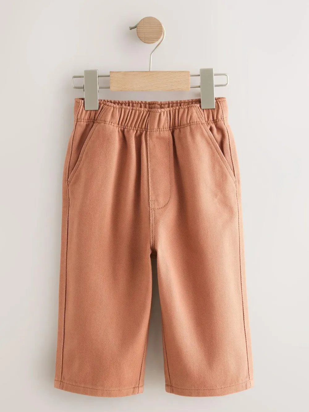 Next Rust Orange Pull On Wide Trousers (3mths-7yrs)^ Pants & Leggings