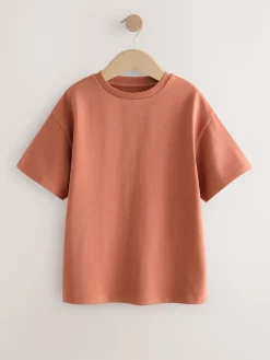 Next Oversized Heavyweight 100% Cotton T-Shirt (3-16yrs)^ T-Shirts