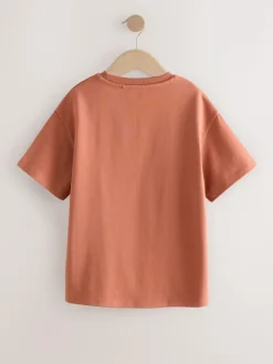 Next Oversized Heavyweight 100% Cotton T-Shirt (3-16yrs)^ T-Shirts
