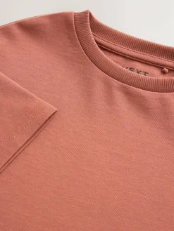 Next Oversized Heavyweight 100% Cotton T-Shirt (3-16yrs)^ T-Shirts