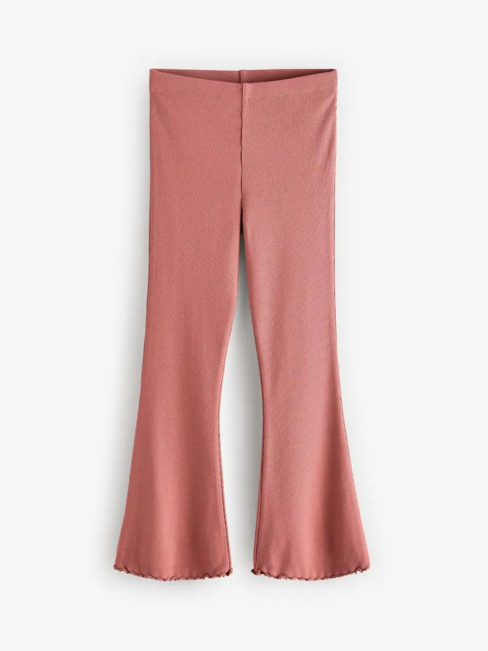 Next Rust Pink 1 Pack Rib Flare Leggings (3-16yrs)^ Pants & Leggings|Pants & Leggings