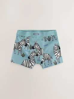Discount Next Soft Waistband Trunks 5 Pack (1.5-16yrs) Safari Animals