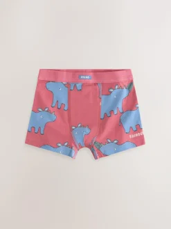 Discount Next Soft Waistband Trunks 5 Pack (1.5-16yrs) Safari Animals