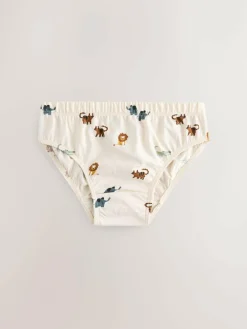 Next Briefs 10 Pack (1.5-10yrs) Safari Print