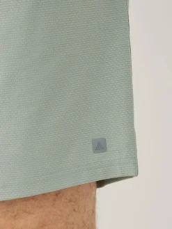 Best Next Active Gym Textured Training Shorts Sage Green