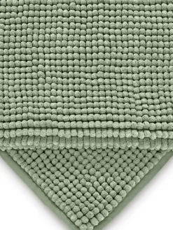 Next Sage Green Bobble Bath Mat^ Towels & Bathmats