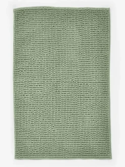 Next Sage Green Bobble Bath Mat^ Towels & Bathmats