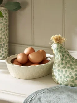 Next Ceramic Chicken Egg House^ Storage & Organisation