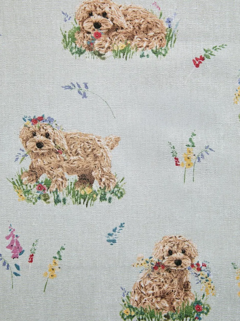 Next Sage Green Charlie The Cockapoo Wipe Clean Table Cloth^ Table Linen, Placemats & Coasters