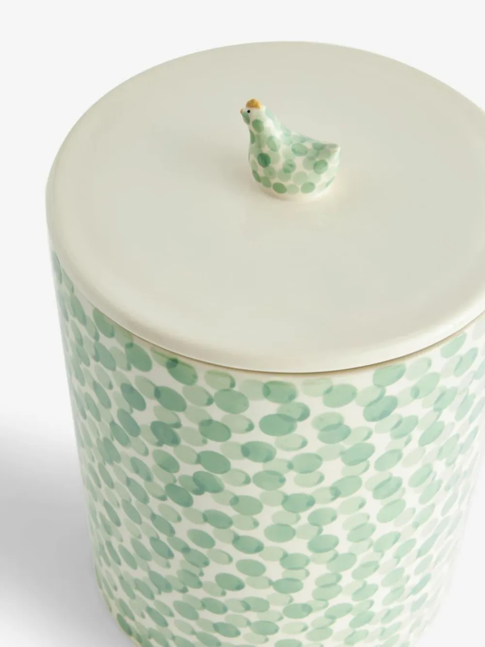 Sale Next Sage Green Chicken Ceramic Bread Bin