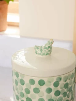 Sale Next Sage Green Chicken Ceramic Biscuit Jar