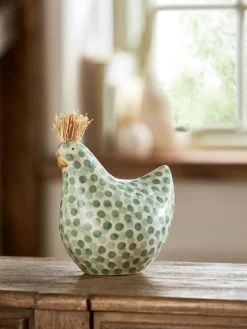 Next Sage Green Chicken Ornament^ Ornaments
