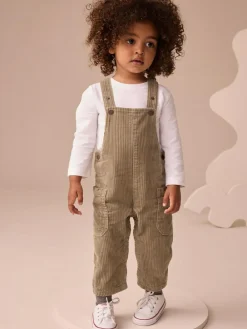 Next Corduroy Dungarees (3mths-7yrs)^BOY Sets & Outfits|Sweatshirts & Hoodies